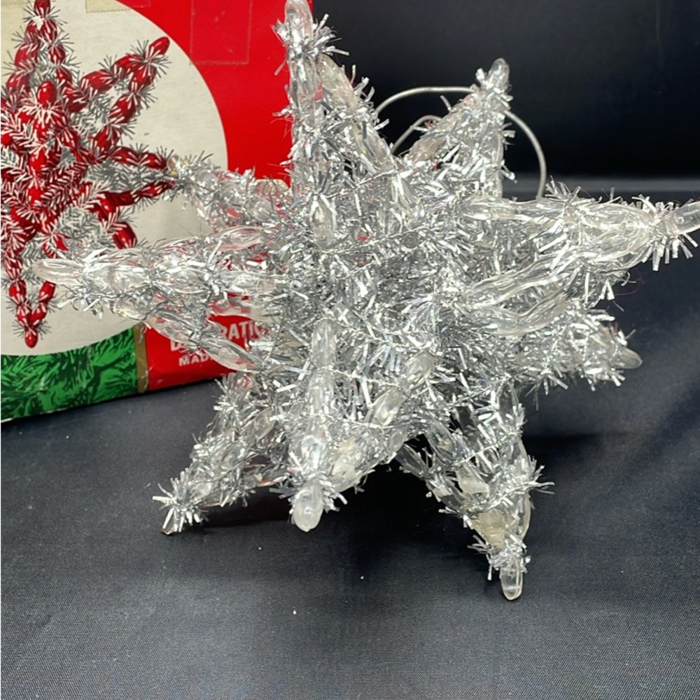 Vintage Kurt Adler Santa’s World Star Tree Topper